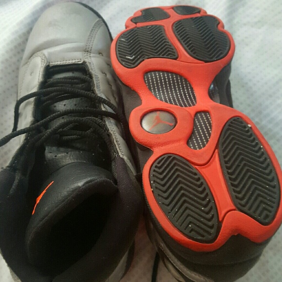 Nike Air Jordan 13 Retro PRM BG SZ 7Y Reflective - Picture 5 of 6